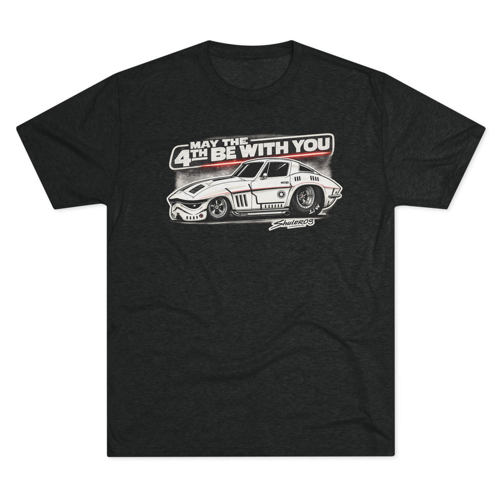 May the 4th Be With You Car Tee — Star Wars Tribute T-Shirt