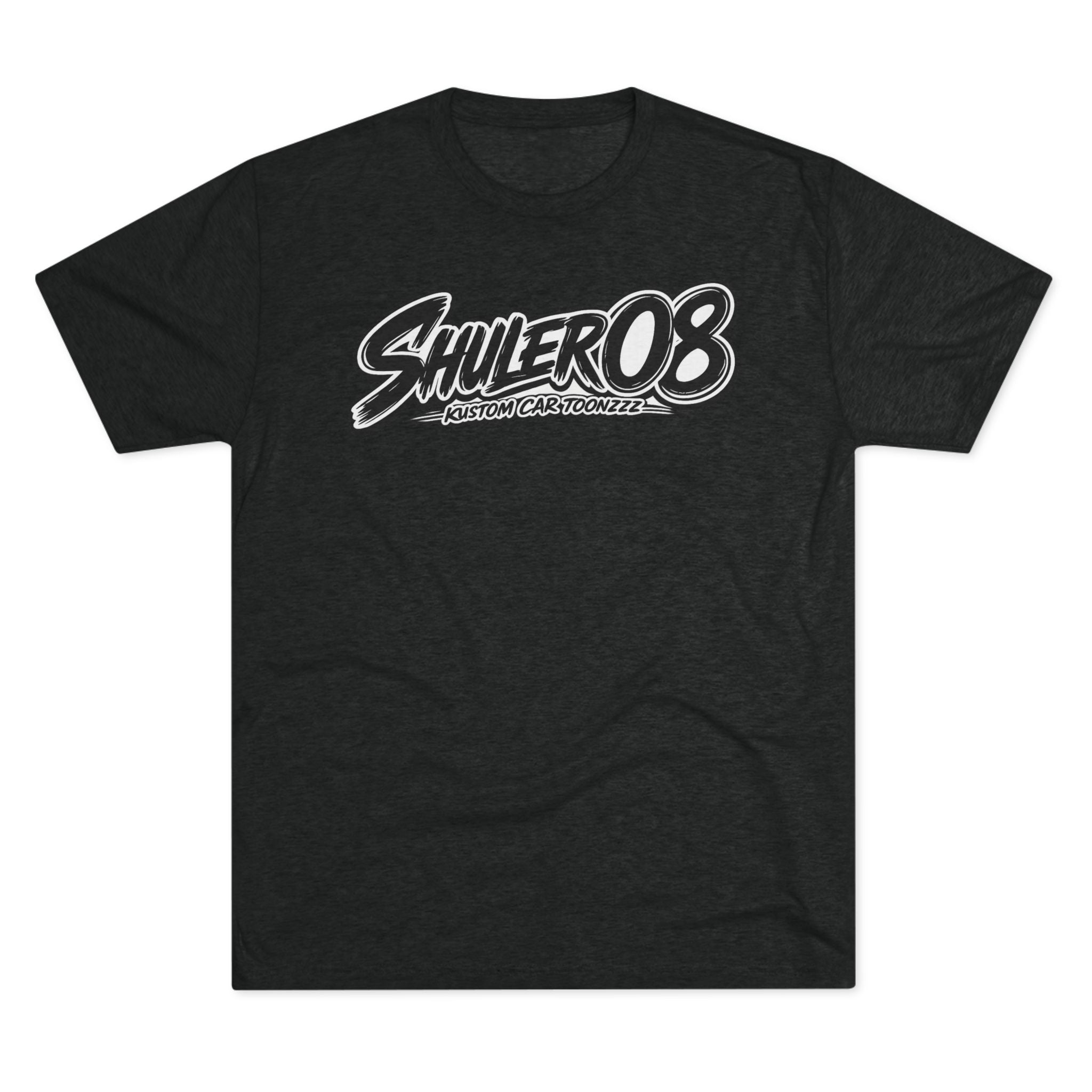 Classic Car Graphic Tee — “Shuler08 Kustom Cartoonzzz” Retro Muscle Car T-Shirt