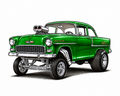 55 Chevy gasser