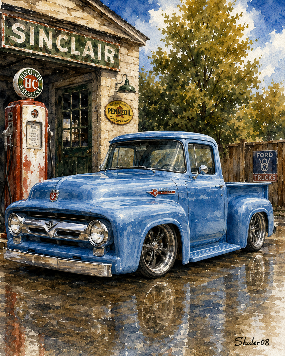 Canvas 56 Ford