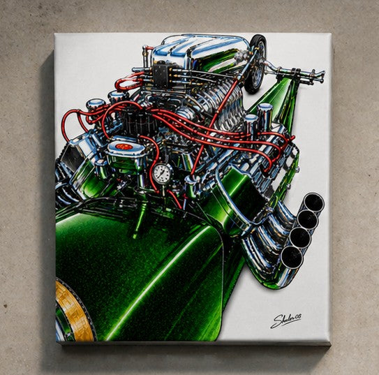Front engine dragster