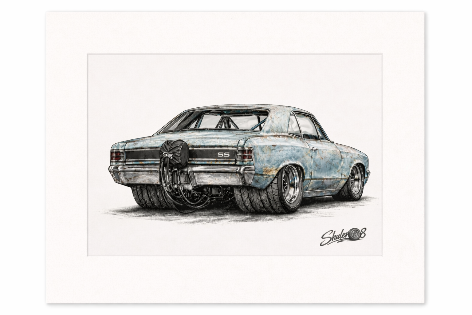 Pro street Chevelle