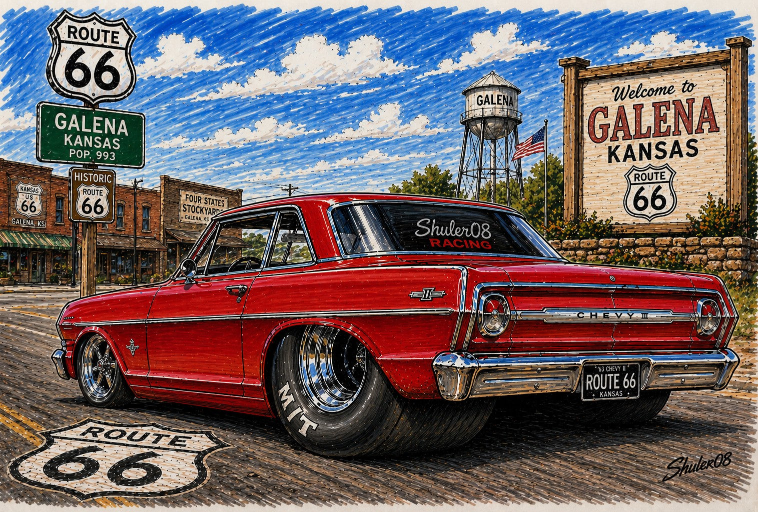 Chevy II route 66