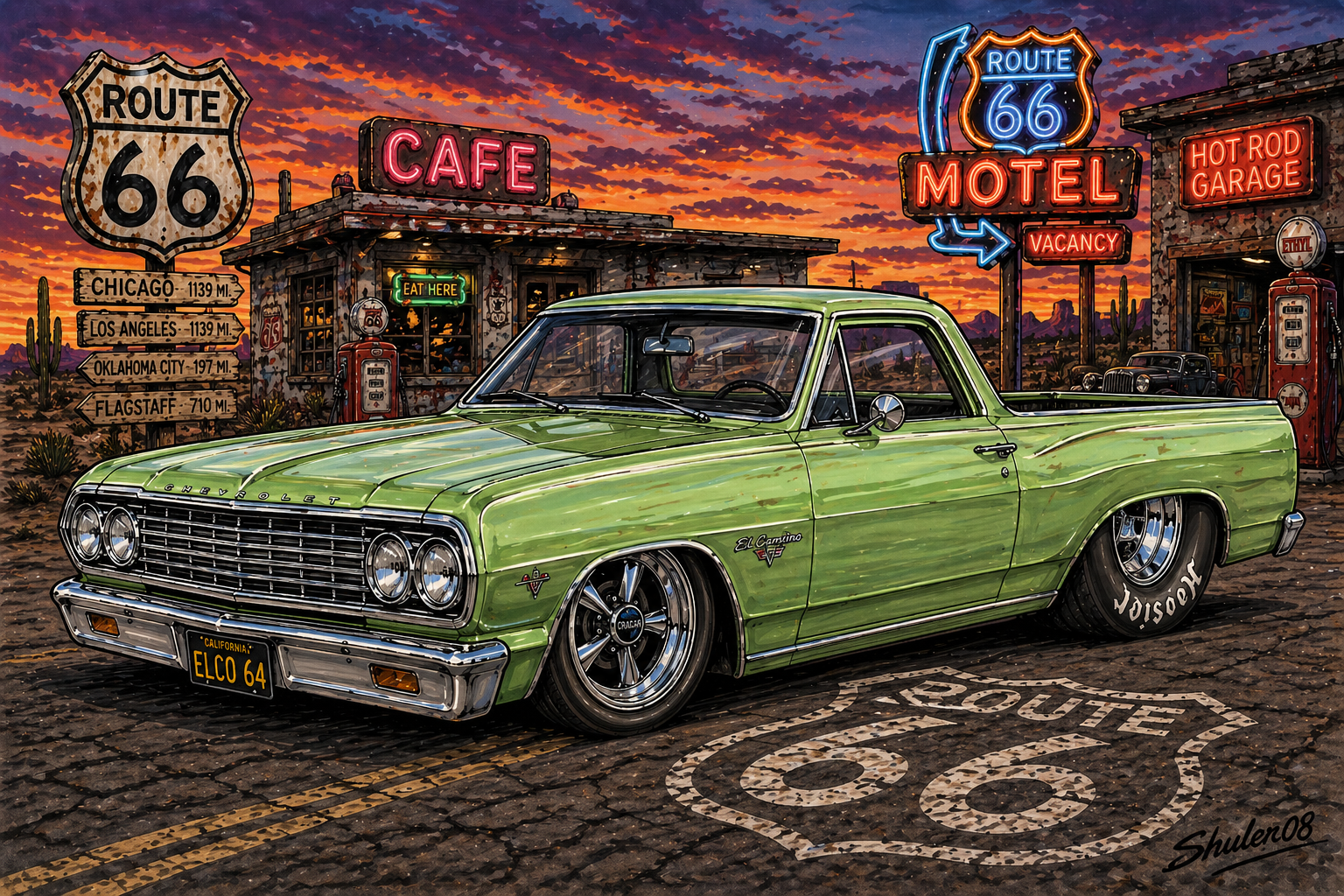 64 El Camino route 66