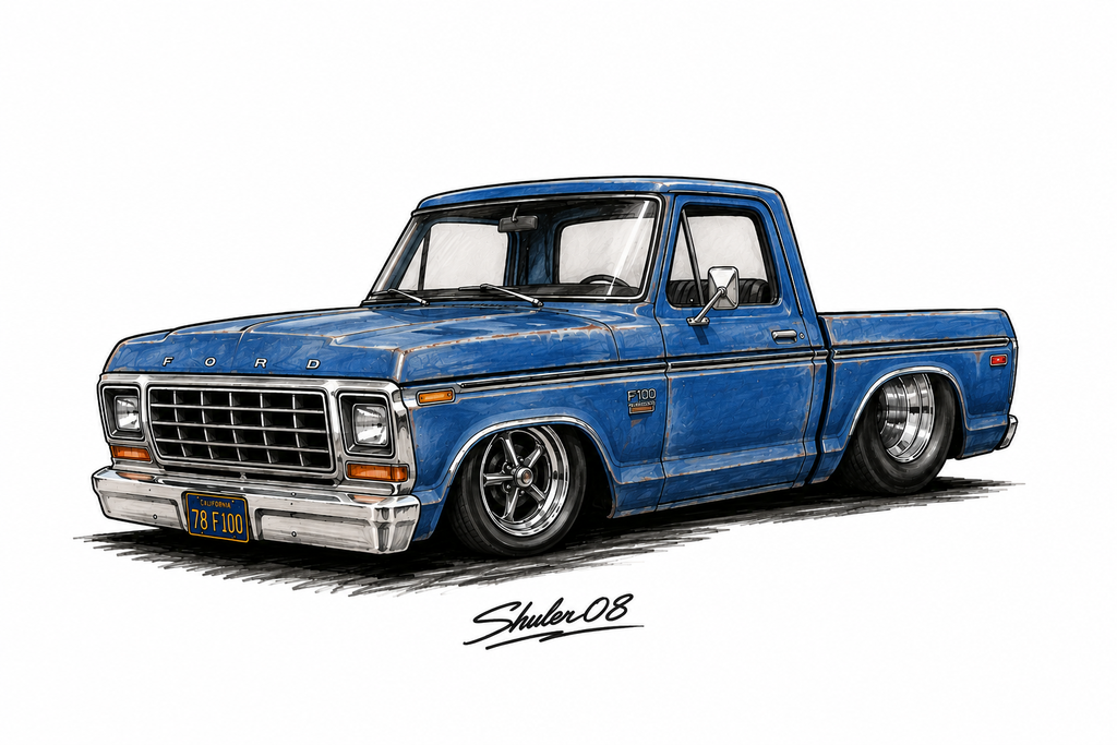 Dent side Ford