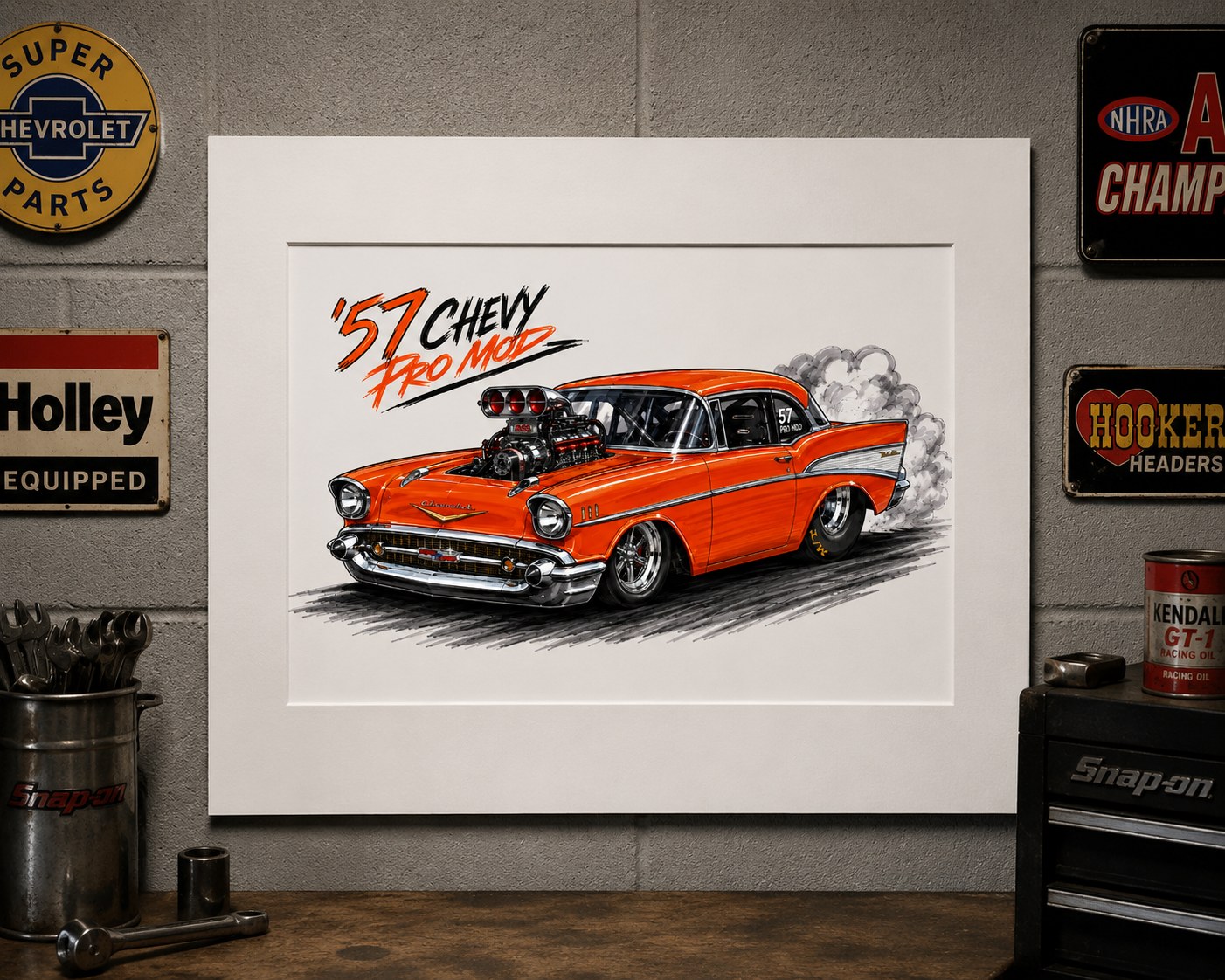 1957 Chevy pro mod